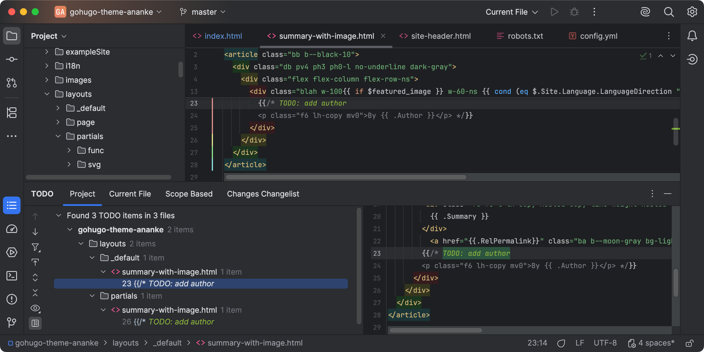Smart Hugo Screenshot
